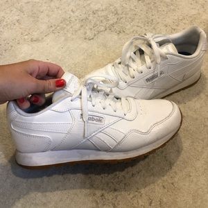 White Reebok vintage sneakers